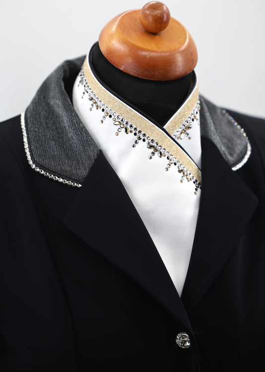 Swarovski Plastron Lamantia Crystal Champ Fabric