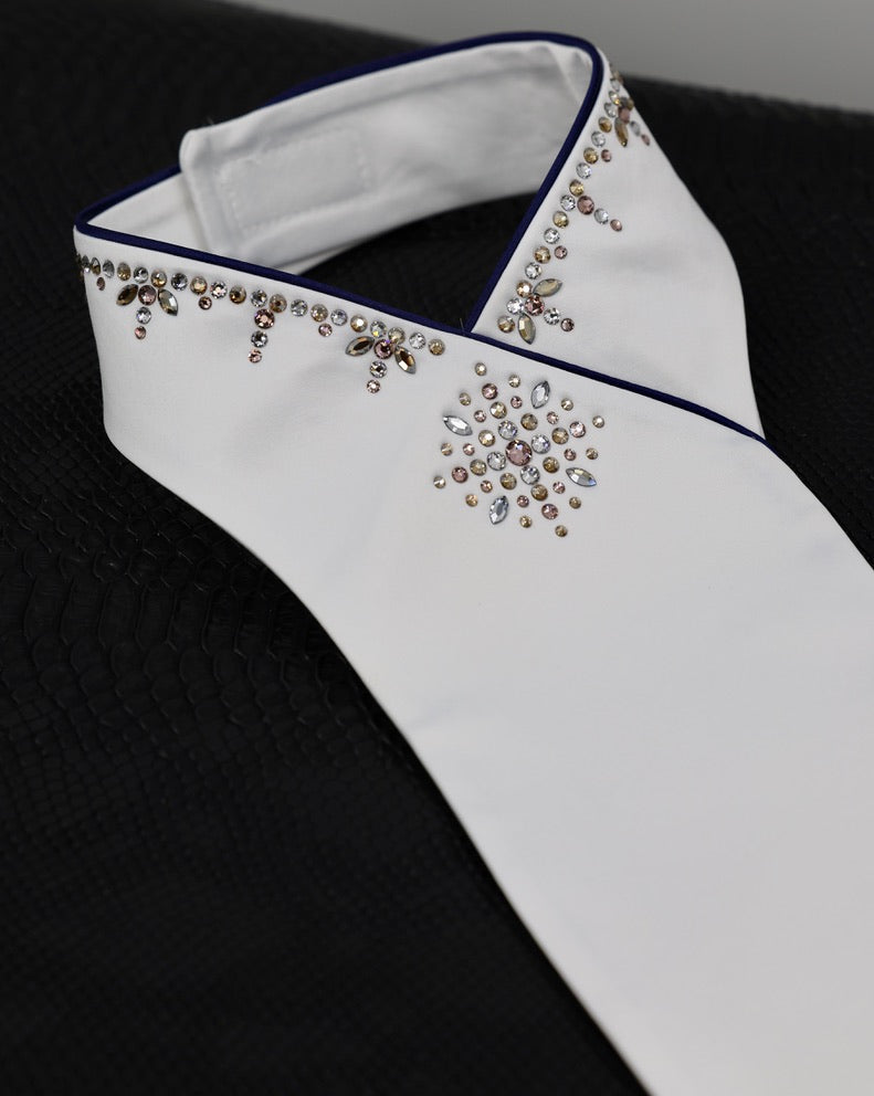 Swarovski Plastron Lamantia Crystal Rose Golden Shadow