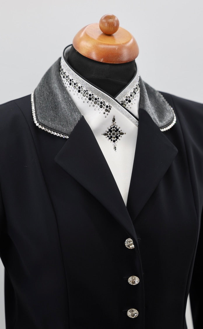 Swarovski Plastron Lamantia Crystal Touch of silver Tex