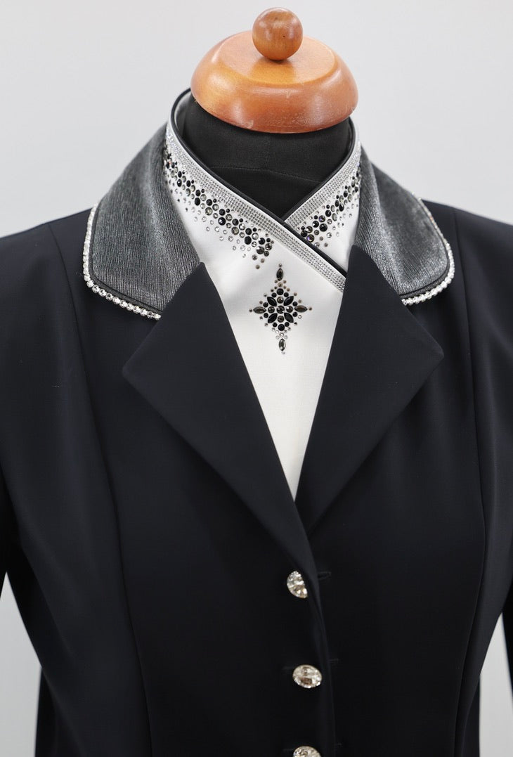 Swarovski Plastron Lamantia Crystal Touch of silver Tex