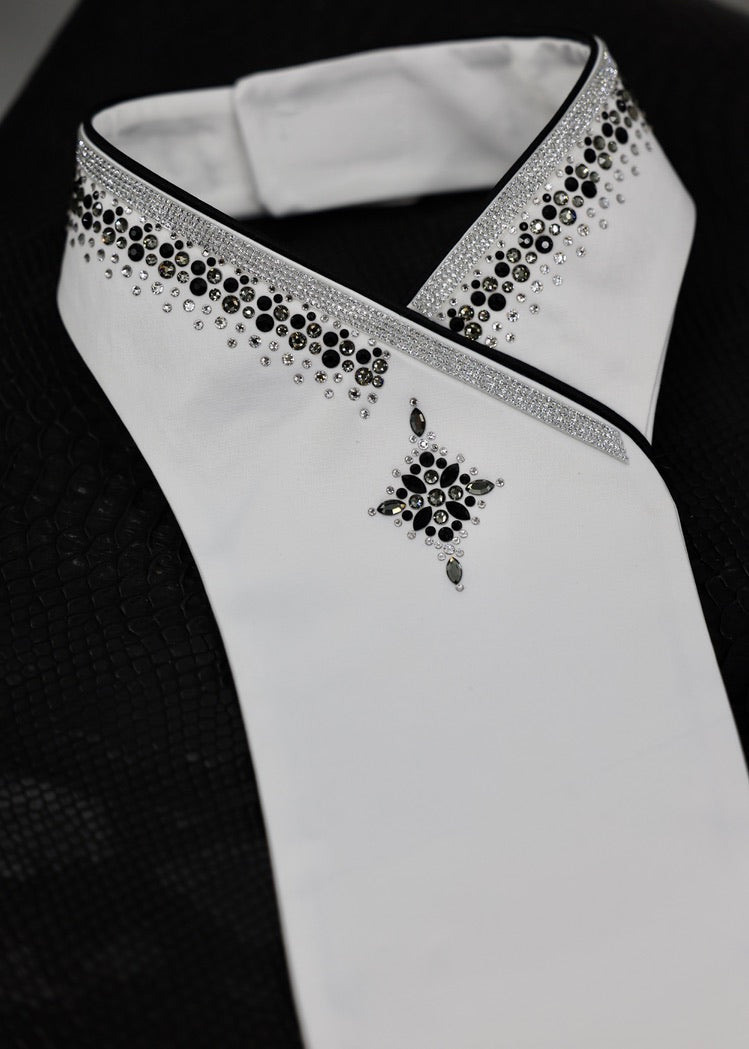 Swarovski Plastron Lamantia Crystal Touch of silver Tex