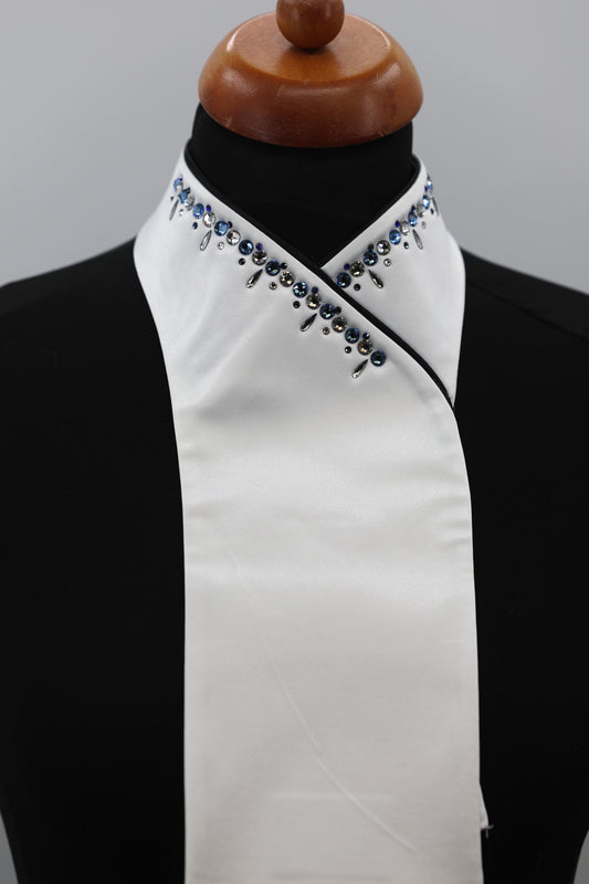 Swarovski Plastron Lamantia crystal Saphire bomb