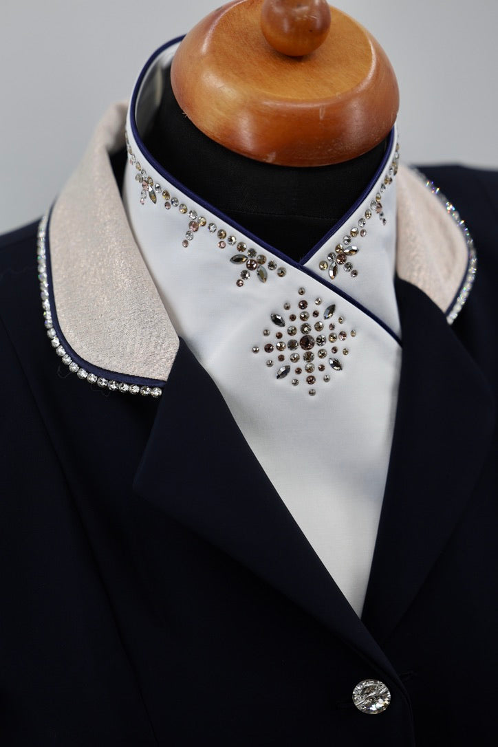 Swarovski Plastron Lamantia Crystal Rose Golden Shadow