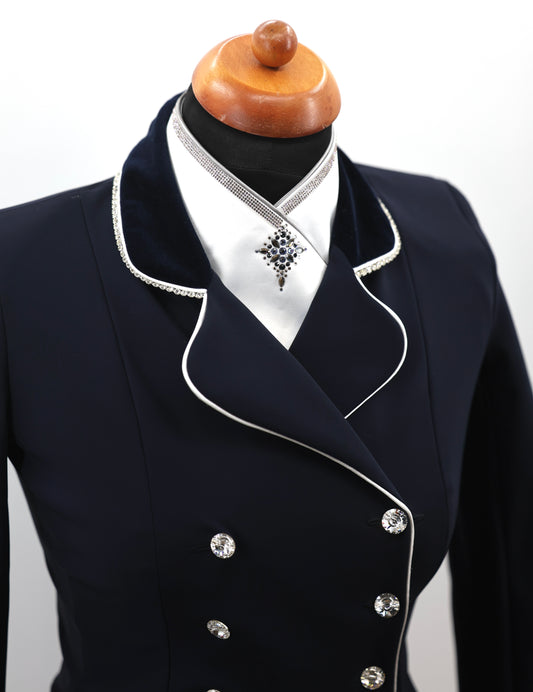 Swarovski Plastron Lamantia classic Crystal silver Tex