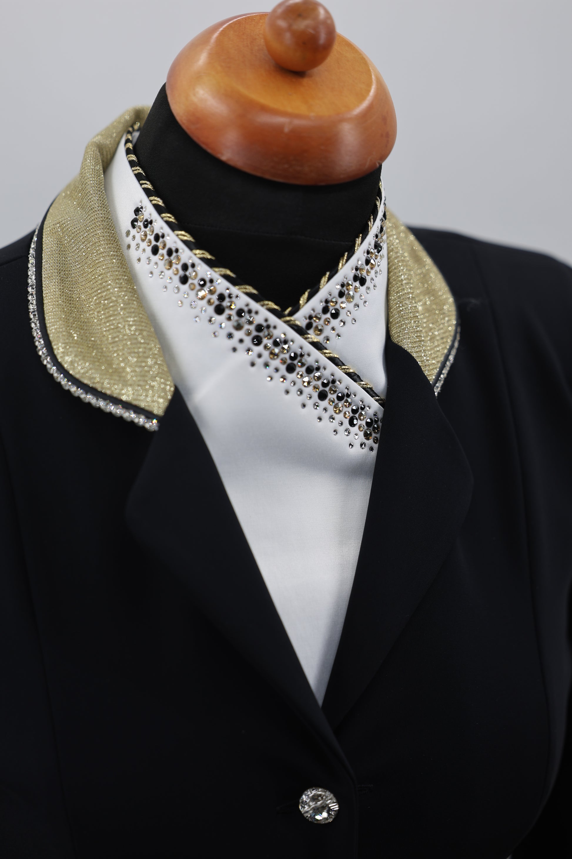 Swarovski plastron Lamantia Couture
