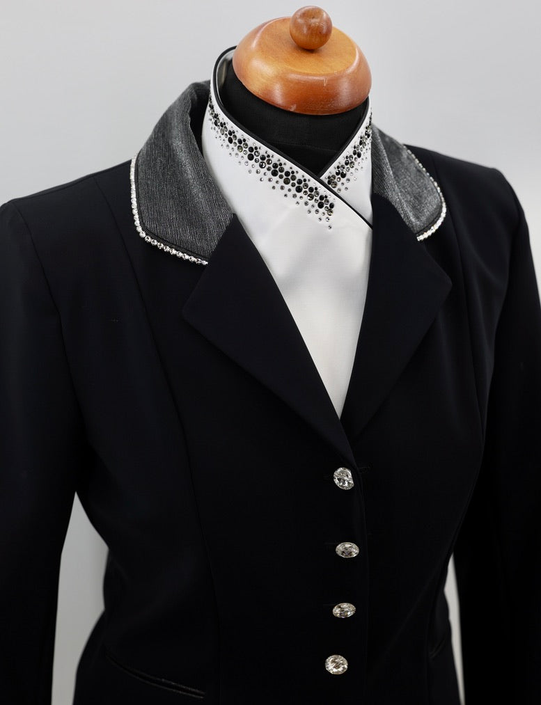 Swarovski Plastron Lamantia Crystal Silver Night