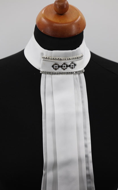 LCN Swarovski design plastron Cartouche black
