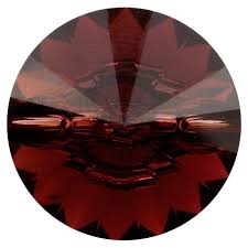 Swarovski knoop crystal 3015 Burgundy 16 mm