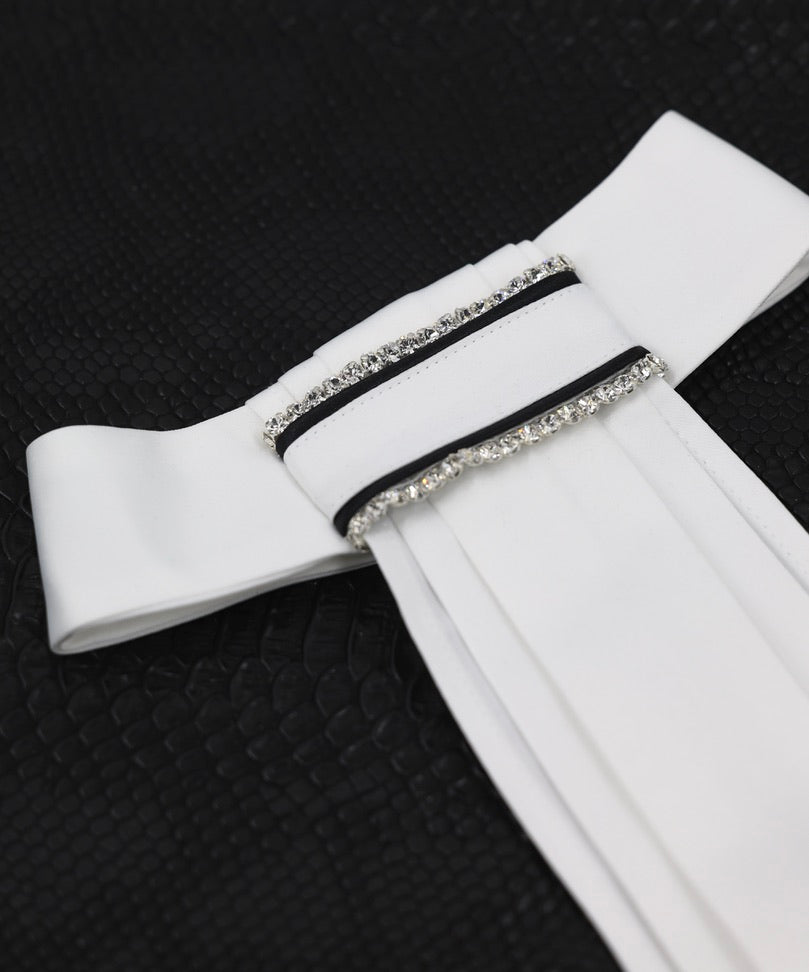 LCN Swarovski plastron black 