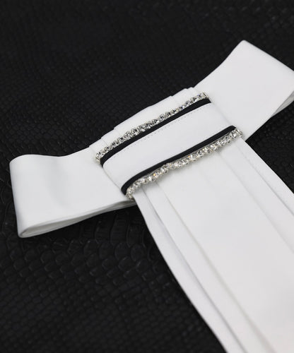 LCN Swarovski plastron black 