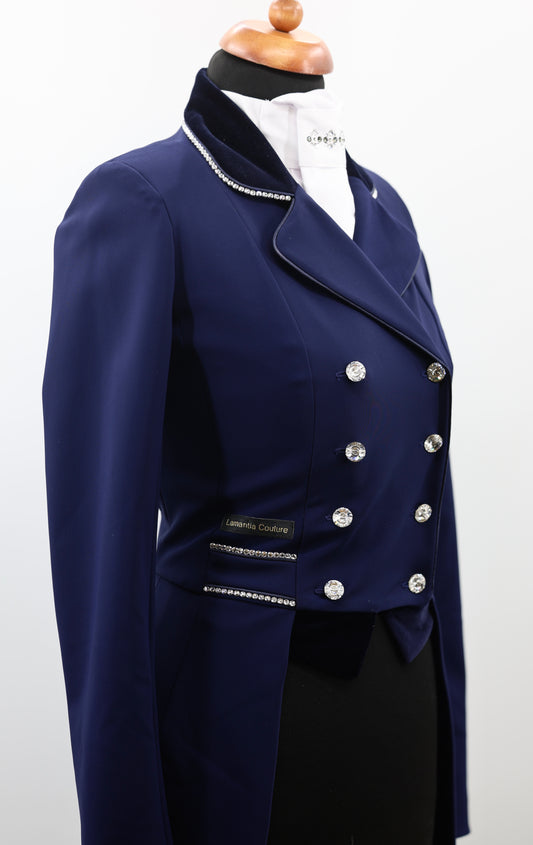 Lamantia Couture Frack Blue Classic Velvet