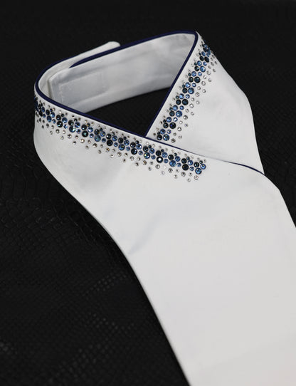 Swarovski Plastron classic blue