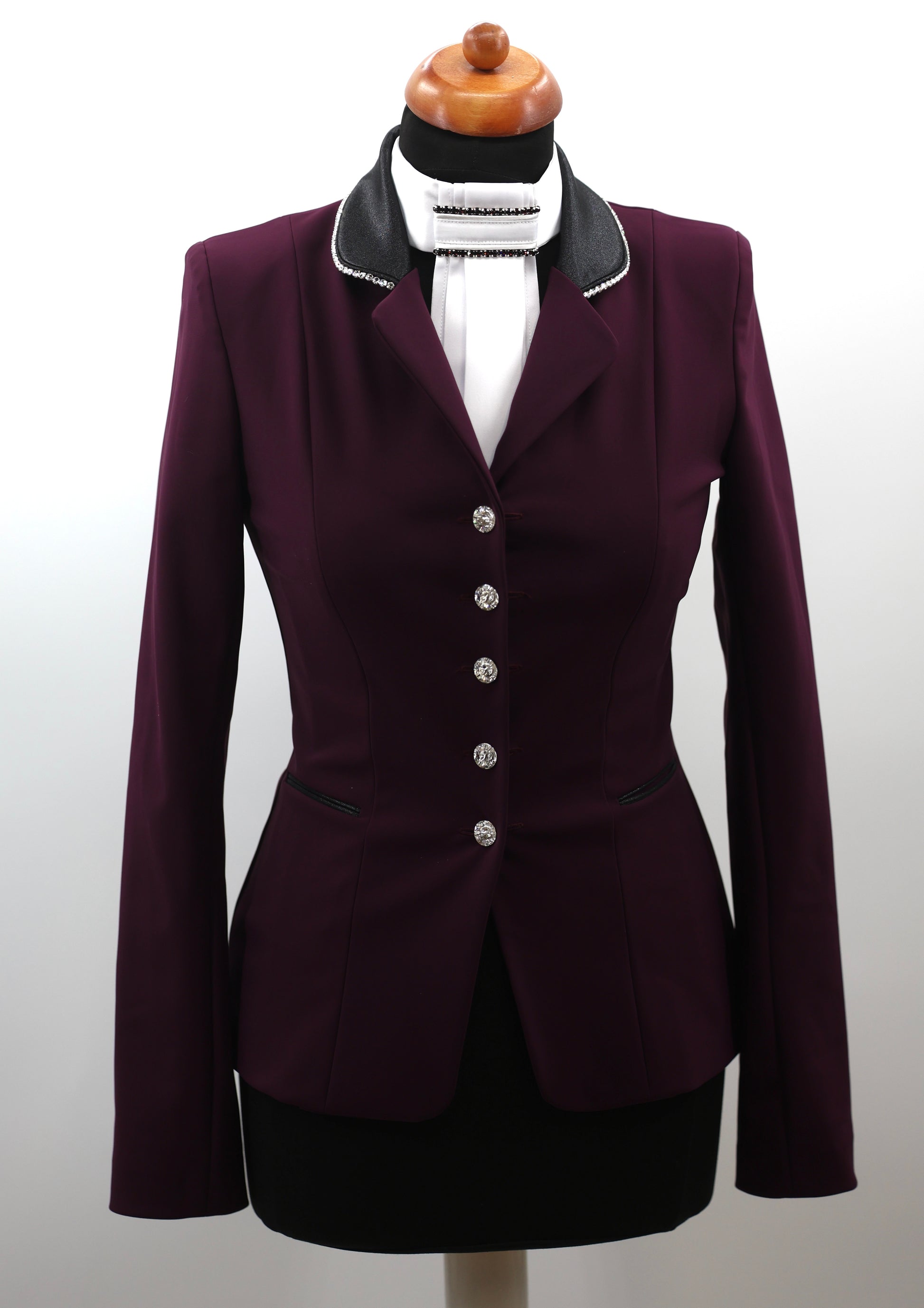 Lamantia Couture sportive Burgundy limited edition lurex