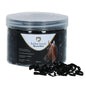 Excellent Horse maanelastiekjes zwart 500 stuks