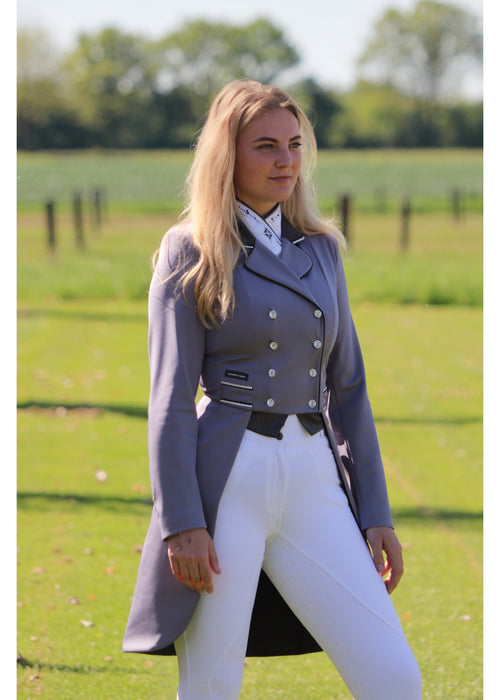 Lamantia Couture Frack LE Classic Lavendel grey Carbon maat 38