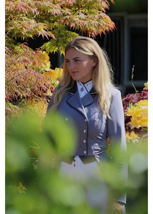 Lamantia Couture Frack LE Classic Lavendel grey Carbon maat 38