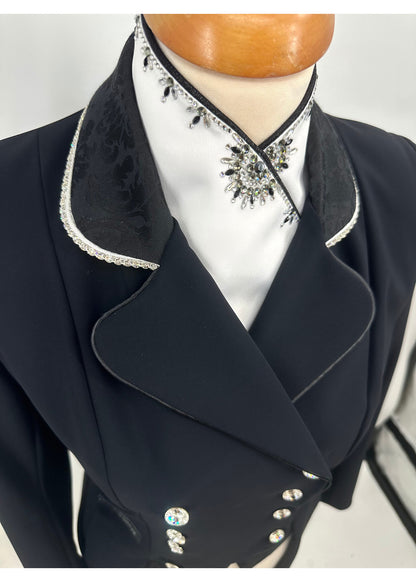 Lamantia Couture Frack LE Black Flower Rosa