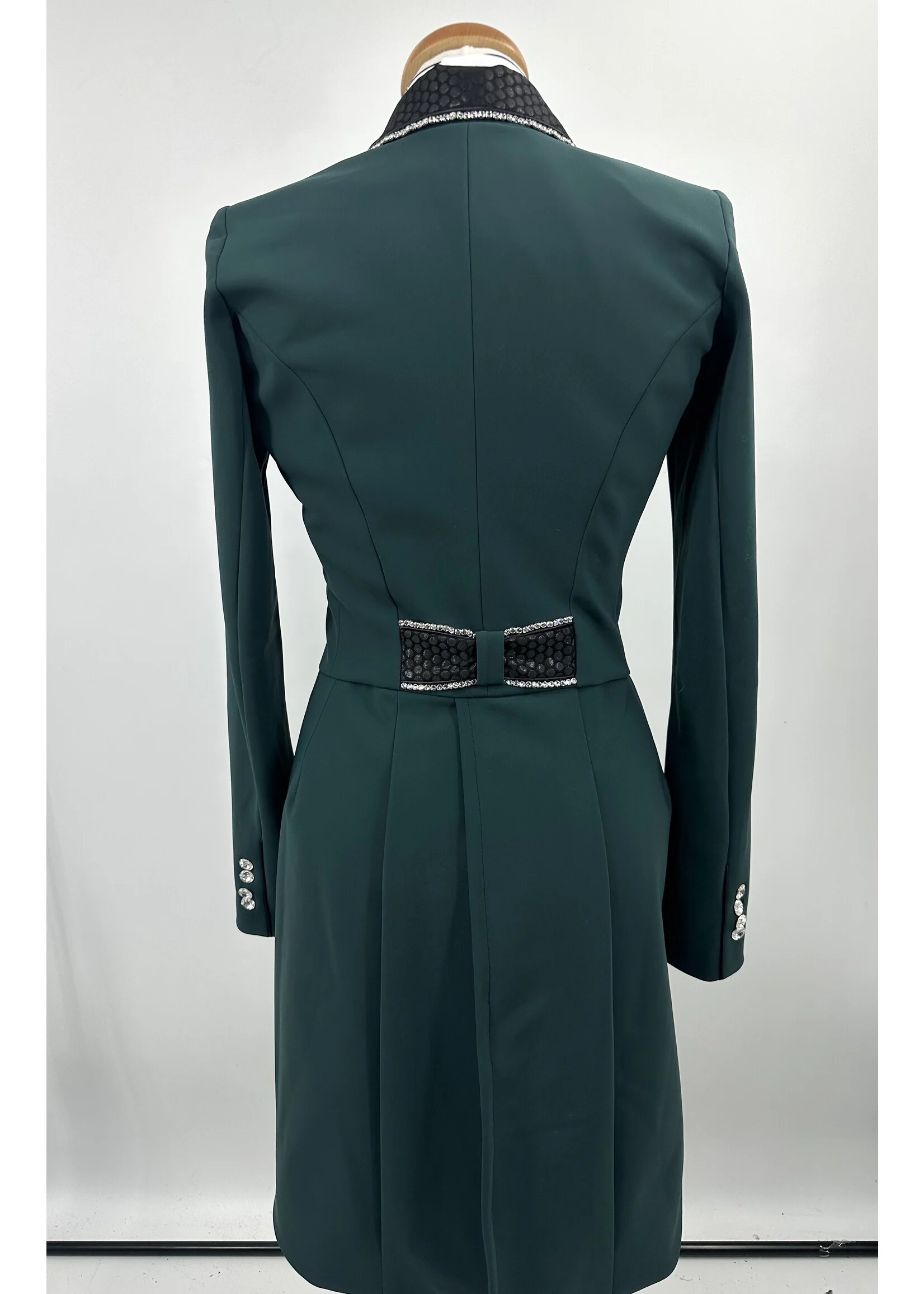 Lamantia Couture Frack LE Hunter Green Classic Dot