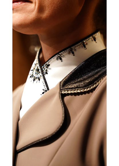 Lamantia Couture Frack Taupe LE Lurex