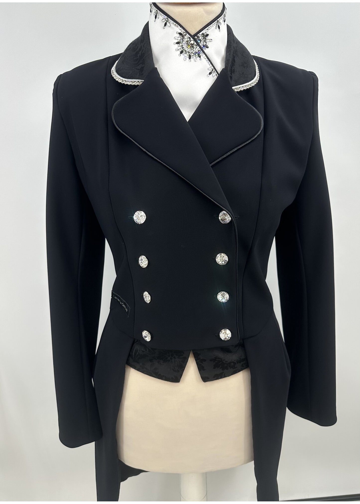 Lamantia Couture Frack LE Black Flower Rosa